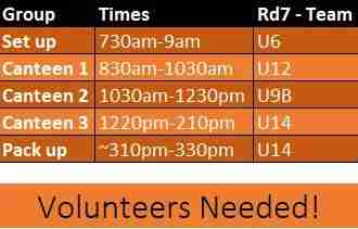 Read more about the article Juniors: home games this weekend volunteers needed
