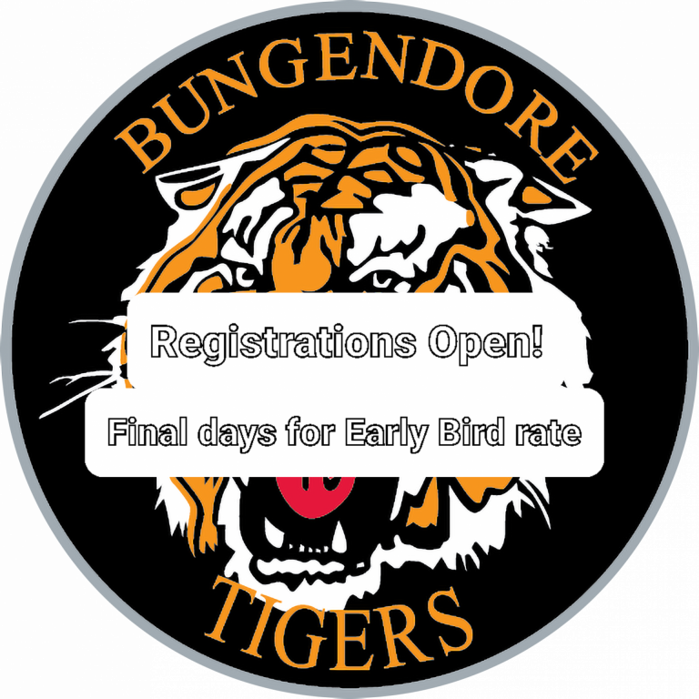 Read more about the article Juniors: 2022 regos open, early bird rate final days