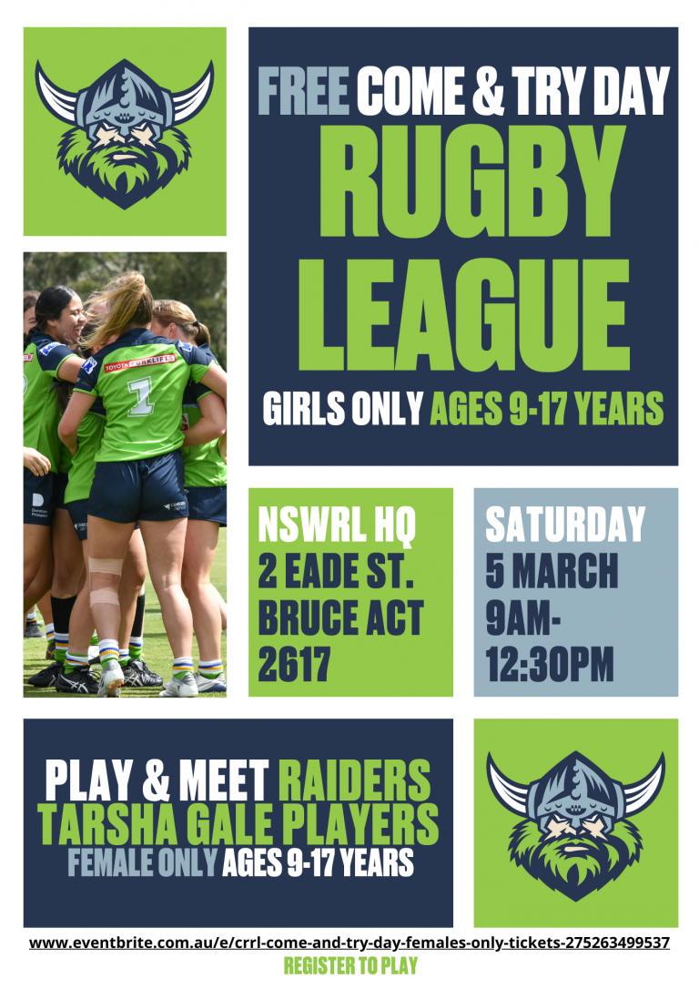 Read more about the article Juniors: 5 March – Girls Come & Try Day