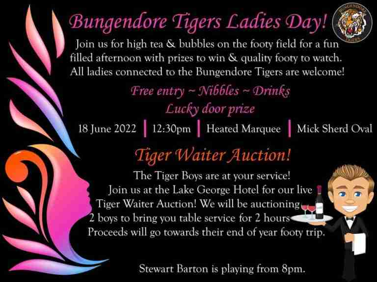 Read more about the article Seniors: 18 June is Ladies Day!