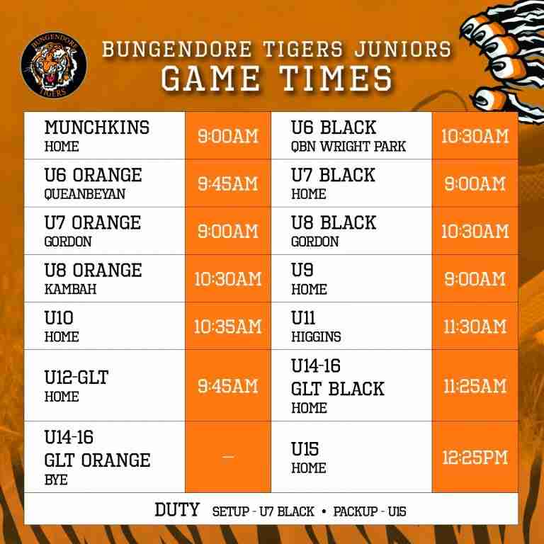 Read more about the article Juniors: Round 8 game times