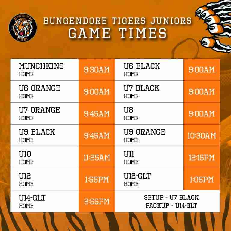 Read more about the article Juniors: Round 5 game times
