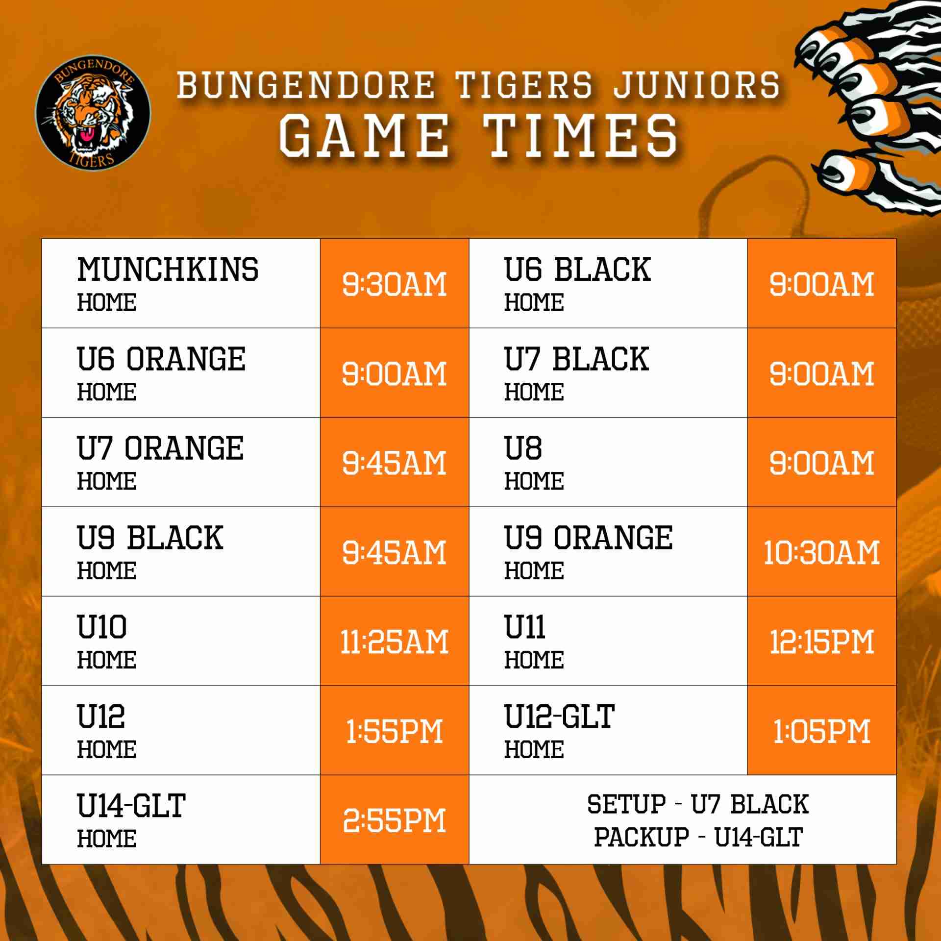 Read more about the article Juniors: Round 5 game times