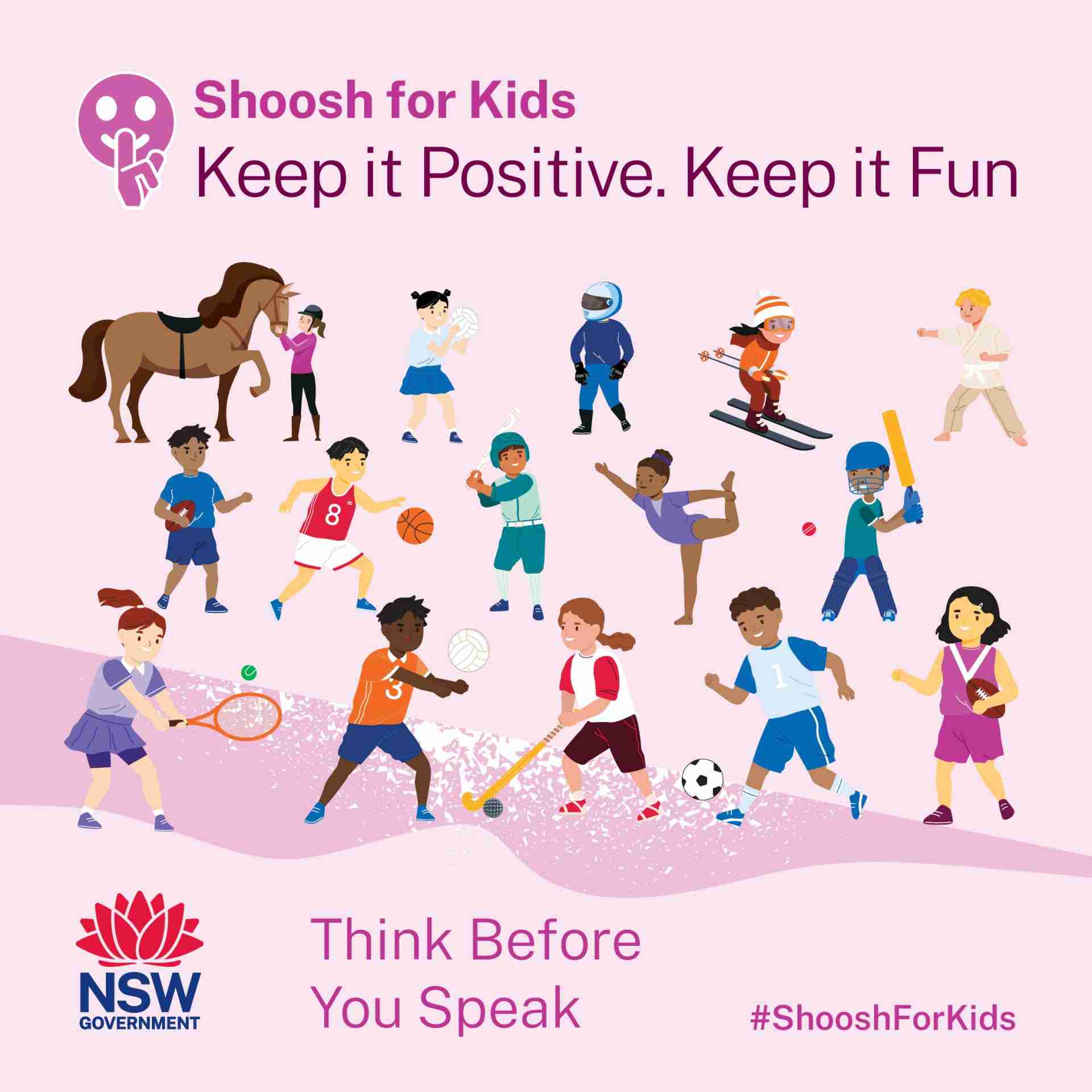 Read more about the article Juniors: #ShooshforKids – Keep it Positive