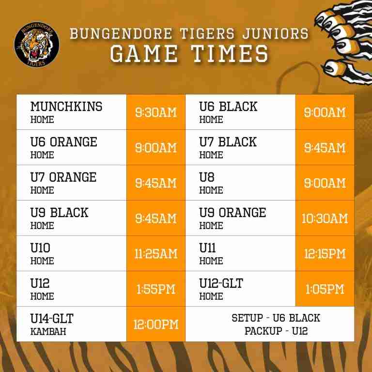 Read more about the article Juniors: Round 7 game times