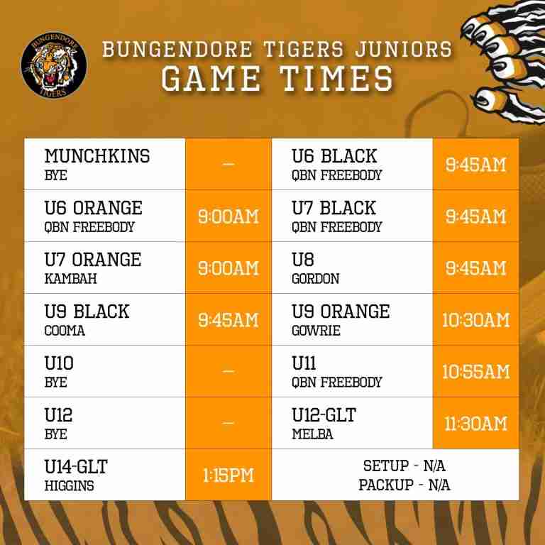 Read more about the article Juniors: Round 10 game times