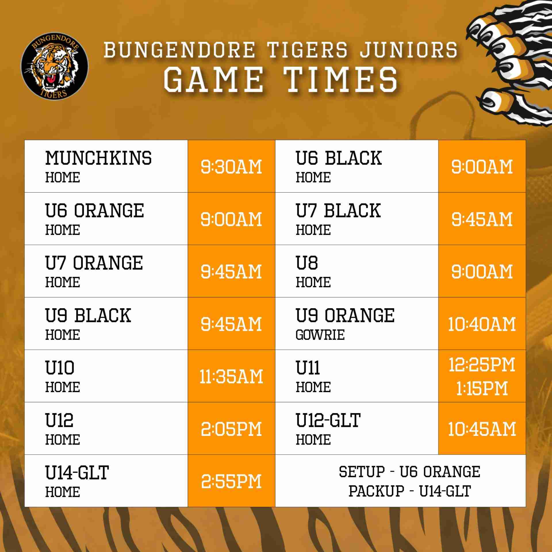 Read more about the article Juniors: Round 11 game times