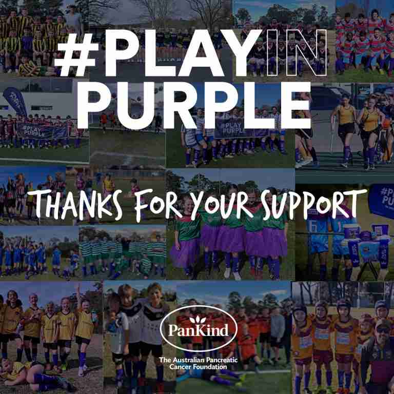 Read more about the article Juniors: #PlayinPurple thanks!