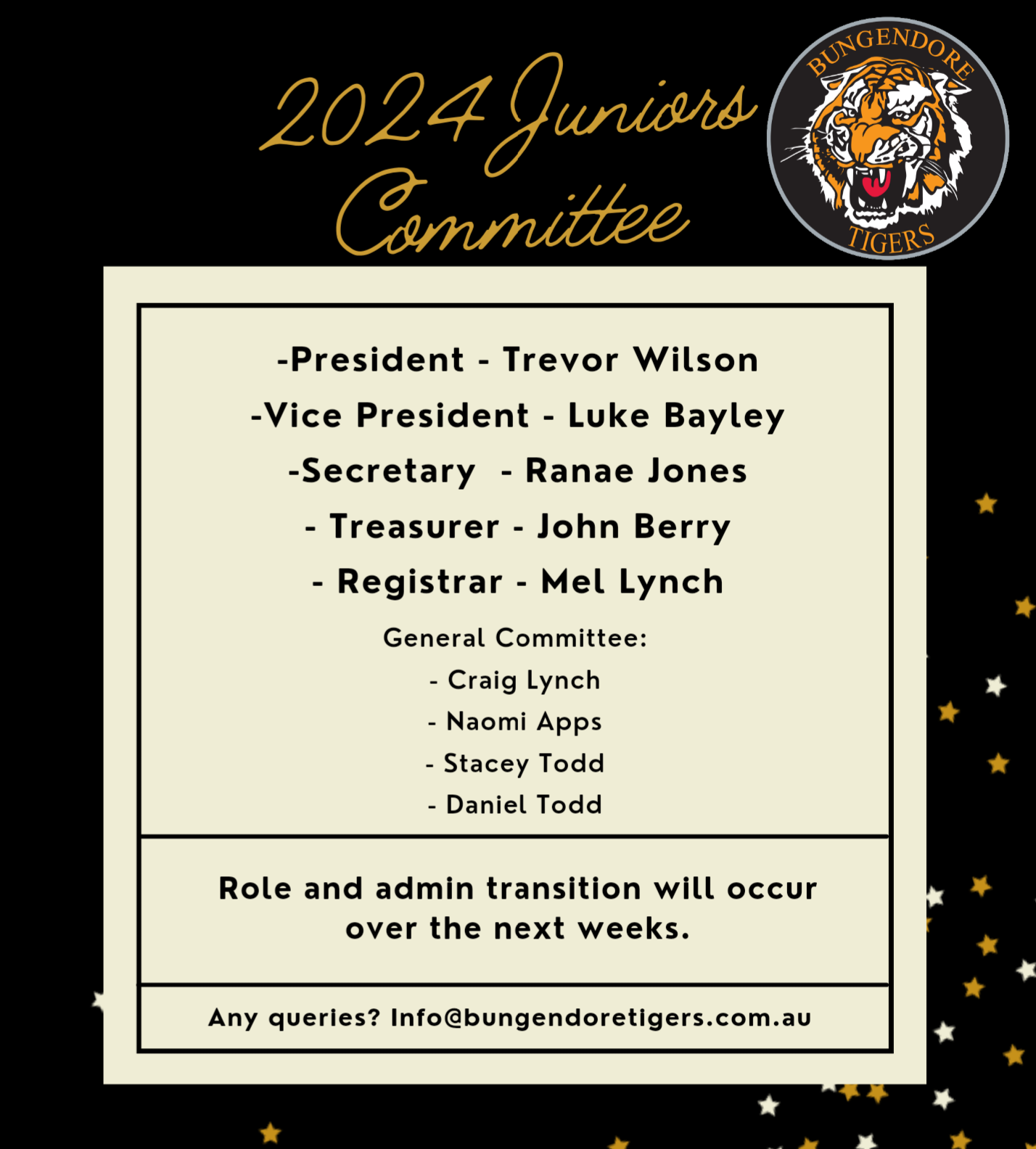 Read more about the article Juniors: 2024 Committee