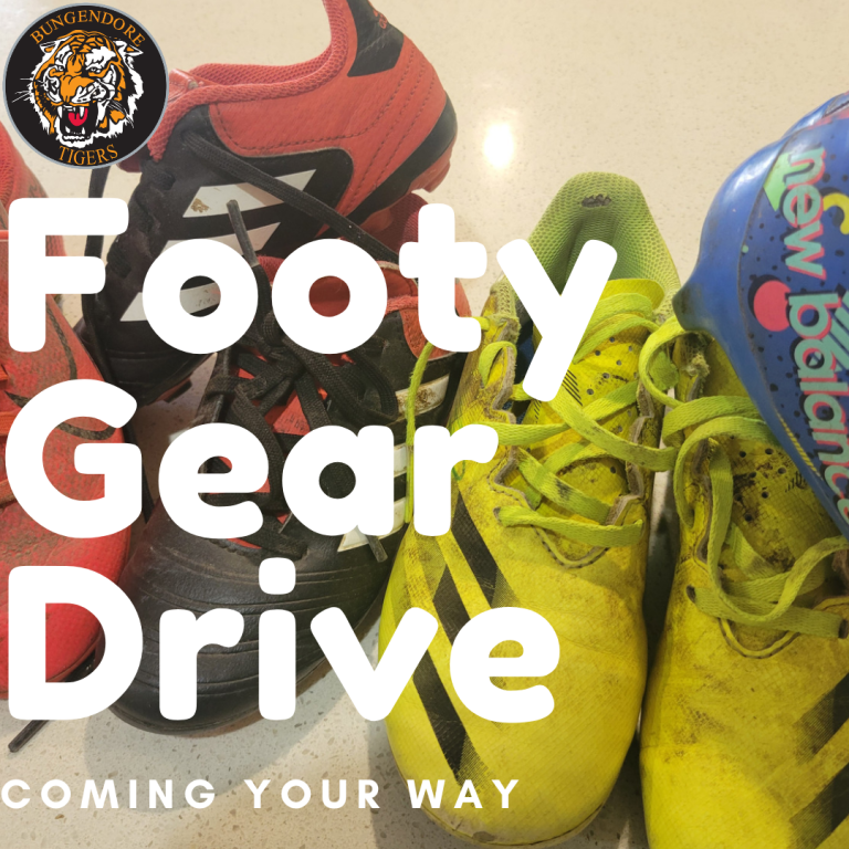 Read more about the article Juniors: Footy Gear Drive