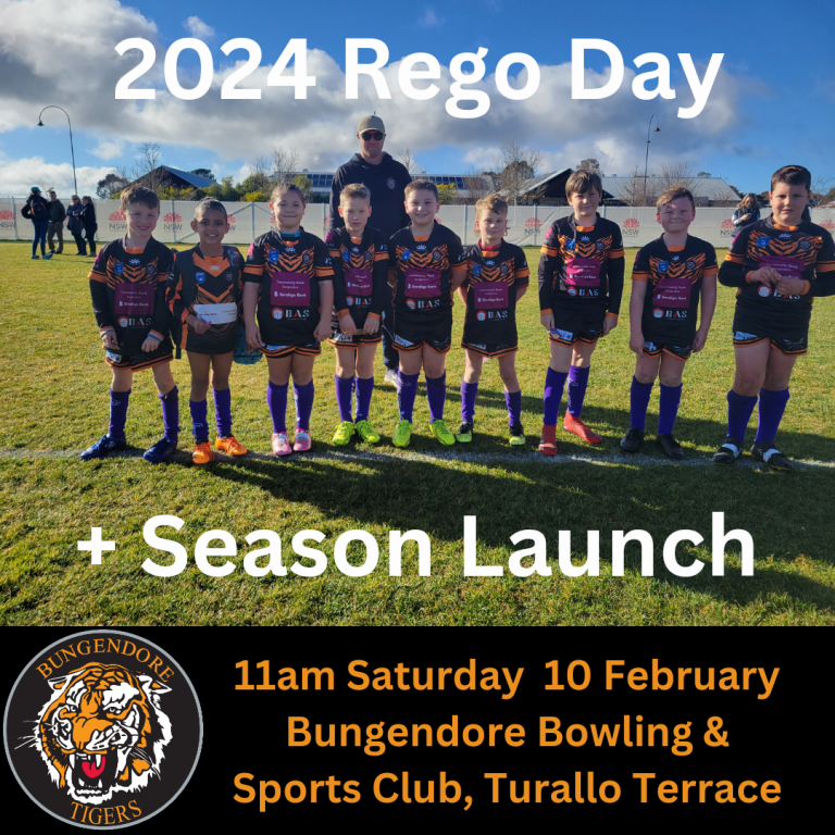 Read more about the article Juniors: 10 February is Rego Day & Season Launch