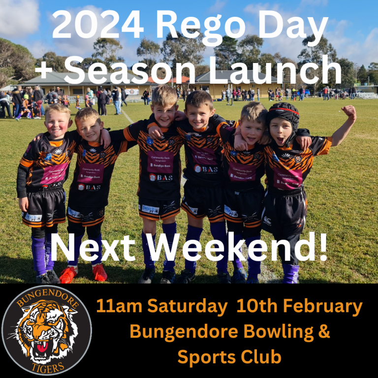 Read more about the article Juniors: Rego Day next weekend