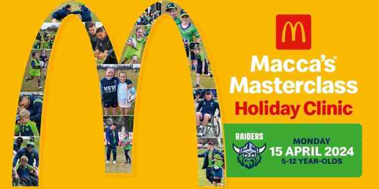Read more about the article Juniors: Maccas Masterclasses are coming!
