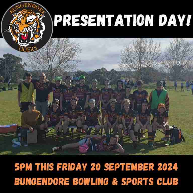 Read more about the article Juniors: Two more sleeps til Presentation Day