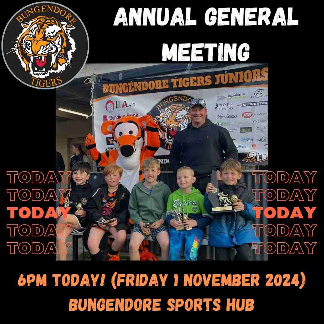 Read more about the article Juniors: Our AGM is tonight!