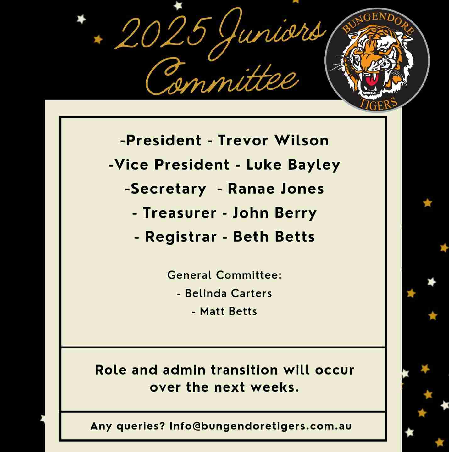 Read more about the article Juniors: AGM update and 2025 committee